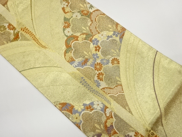 JAPANESE FUKURO OBI / WOVEN SAKURA